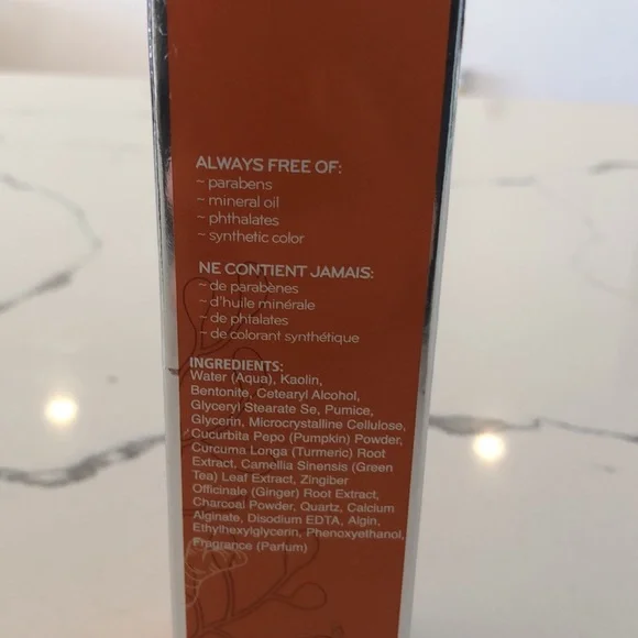 NIB Pūrlisse Pumpkin + Ginger Detoxifying Charcoal Mask - Picture 5 of 9